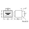 TRANSFORMADOR ENCAPSULADO 9V 2 8VA