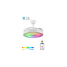 VENTILADOR MODELO ALTHEA-L MUSICA RGB