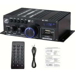 AMPLIFICADOR MINI HIFI DE COCHE 2 CANALES AK380