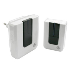 TIMBRE INALAMBRICO RECEPTOR ENCHUFABLE 230V 250m