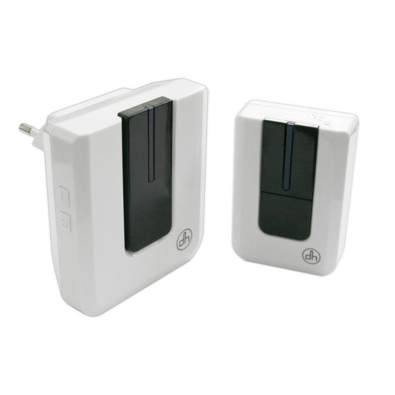TIMBRE INALAMBRICO RECEPTOR ENCHUFABLE 230V 250m