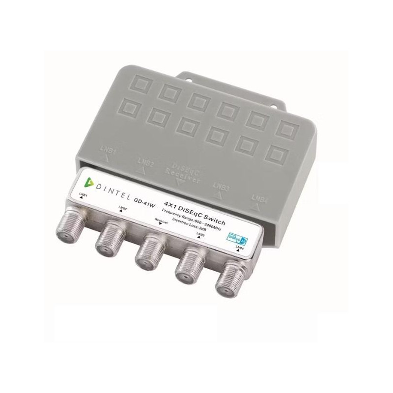 SWITCH DISEQC 2 0  4 ENTRADAS 1 SALIDA ENGEL