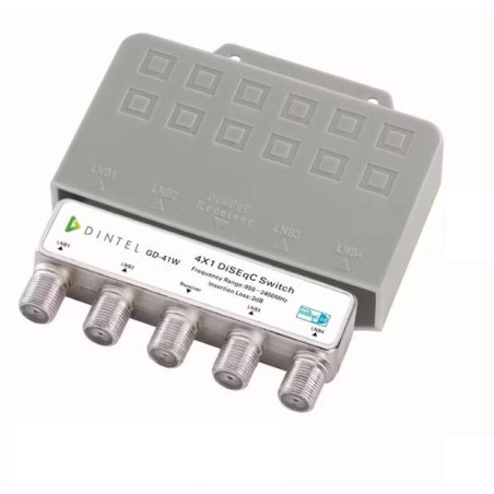 SWITCH DISEQC 2 0  4 ENTRADAS 1 SALIDA ENGEL