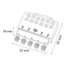 SWITCH DISEQC 2 0  4 ENTRADAS 1 SALIDA ENGEL