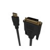 CABLE HDMI MACHO A DVI MACHO 1 80M