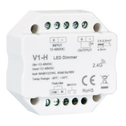 REGULADOR LED 12/48V MONO PULSADOR
