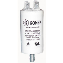 CONDENSADOR ARRANQUE MOTOR 4µF 450VAC