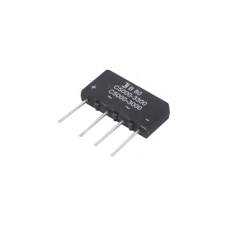 PUENTE RECTIFICADOR 5A 160V B3805000 PUENTE RECTIFICADOR 5A 160V B3805000