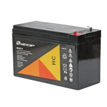 BATERIA 12V 7 2A PLOMO AGM 151X65X95mm HEYCAR