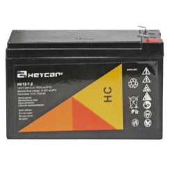 BATERIA 12V 7 2A PLOMO AGM 151X65X95mm HEYCAR