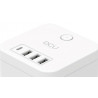 REGLETA CUBO CABLE 1 5M 3 TOMAS 4 PTOS USB