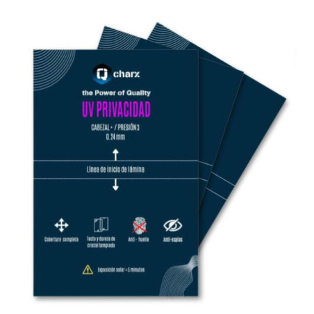 LAMINA PROTECTOR HIDROGEL HD CON PRIVACIDAD