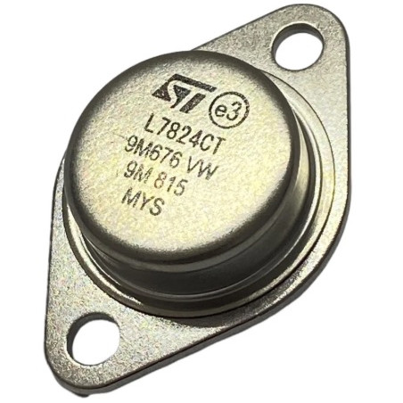 REGULADOR DE TENSION L7824CT METAL TO3