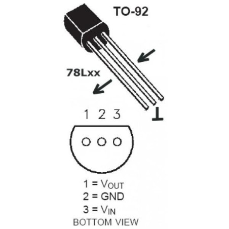 REGULADOR PLASTICO 78L12 