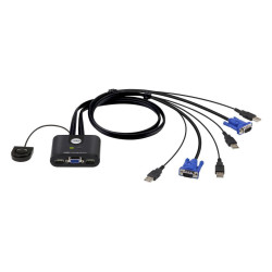 SELECTOR VGA   USB 2 PUERTOS ATEN CS22U