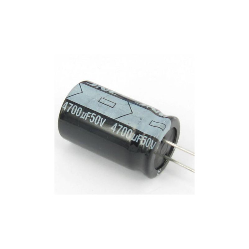 CONDENSADOR 4700 MF 50V 105 ELECTROLITICO CONDENSADOR 4700 MF 50V 105 ELECTROLITICO