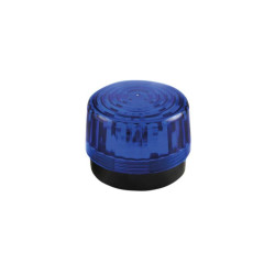 LAMPARA LED AZUL 12VDC ESTROBOSCOPICA 10X11X9MM
