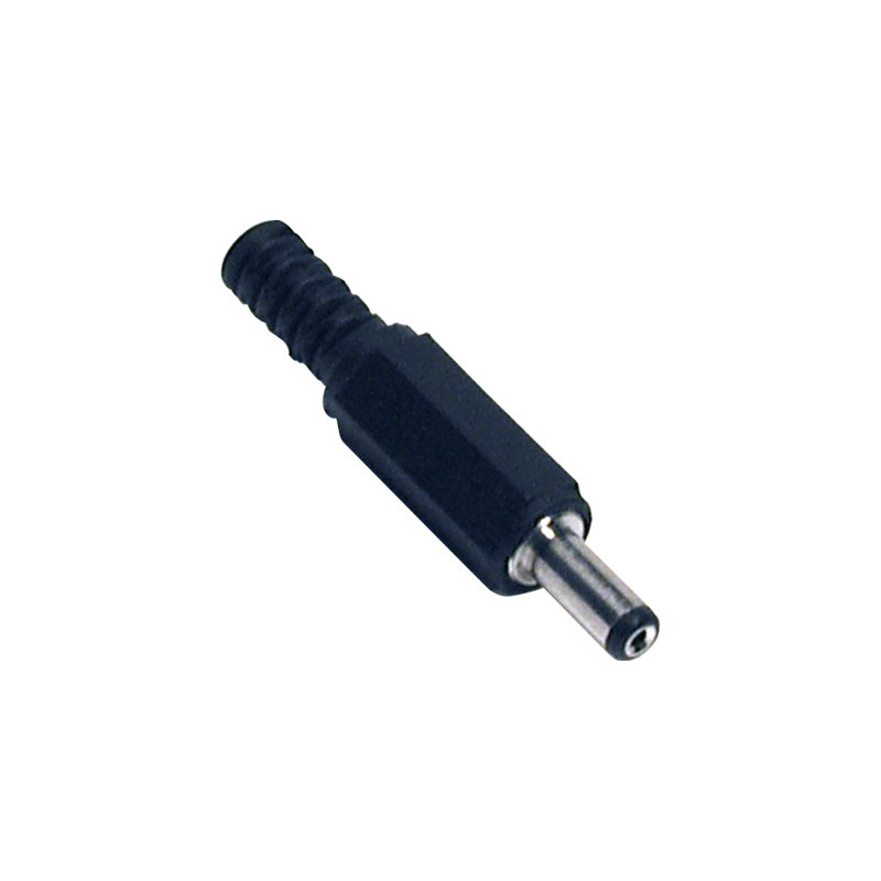 CONECTOR JACK ALIMENTACION 1X3 8X9 5MM NEGRO