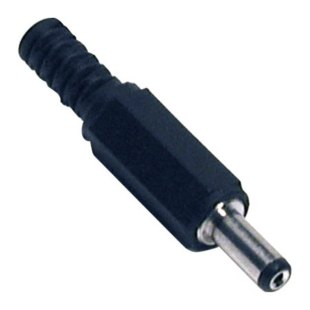 CONECTOR JACK ALIMENTACION 1X3 8X9 5MM NEGRO
