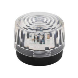 LAMPARA LED TRANSP  12VDC ESTROBOSCOPICA 10X11X9MM
