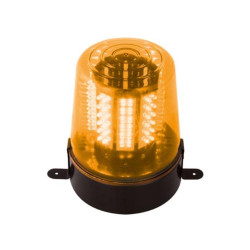 BALIZA LED ROTATIVA INTERMITENTE 14V NARANJA