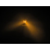 BALIZA LED ROTATIVA INTERMITENTE 14V NARANJA