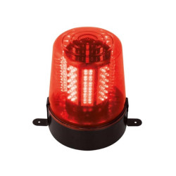 BALIZA LED ROTATIVA INTERMITENTE 14V ROJO