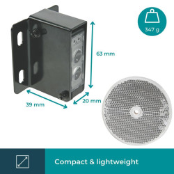 SENSOR FOTOELECTRICO INTERIOR-EXTERIOR 10M IP44 