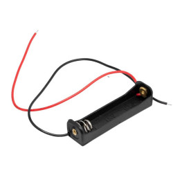 PORTAPILAS PARA 1xR3 AAA  4 5V  CON CABLES