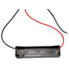 PORTAPILAS PARA 1xR3 AAA  4 5V  CON CABLES