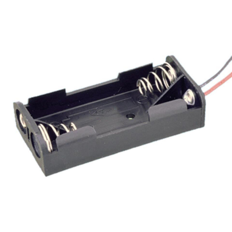 PORTAPILAS 2xR3 AAA 3V CON CABLES PORTAPILAS 2xR3 AAA 3V CON CABLES