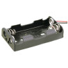 PORTAPILAS 2xR6 AA  3V  CON CABLES