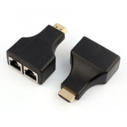 EXTENSOR HDMI 2xCABLE UTP SIN ALIM  30MT 