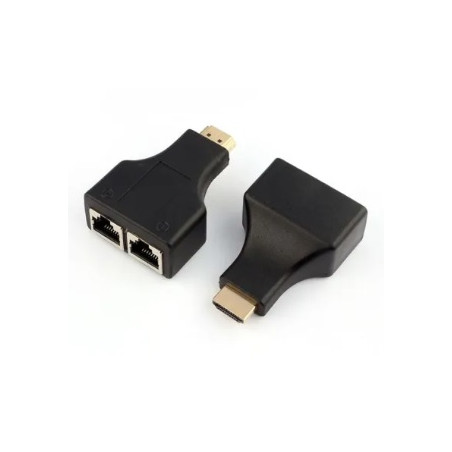 EXTENSOR HDMI 2xCABLE UTP SIN ALIM  30MT 