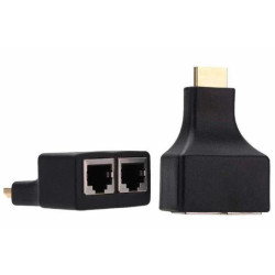 EXTENSOR HDMI 2xCABLE UTP SIN ALIM  30MT 