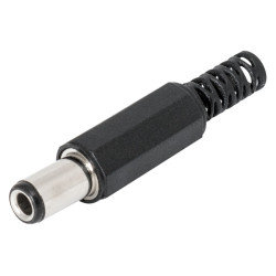 CONECTOR JACK ALIMENTACION 6 3x3 1mm LARGO 10 0mm