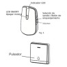 TIMBRE INALAMBRICO RECEPTOR 230V 150 METROS