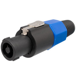 CONECTOR SPEAKON MACHO 4 CONTACTOS