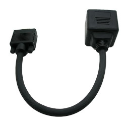 ADAPTADOR VGA DUPLICADOR 1MACHO 2 HEMBRAS