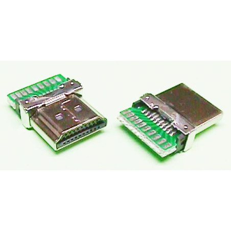 CONECTOR HDMI MACHO 19P