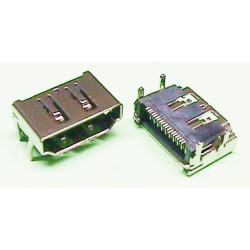 CONECTOR HDMI HEMBRA SMD 19P 
