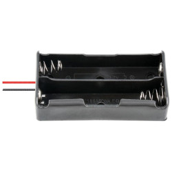 PORTAPILAS PARA BATERIA LITIO 18650 X 2