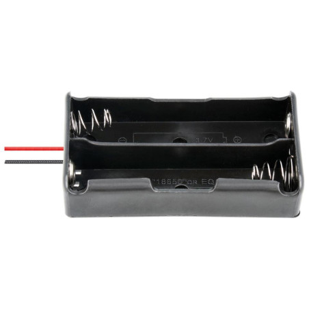 PORTAPILAS PARA BATERIA LITIO 18650 X 2