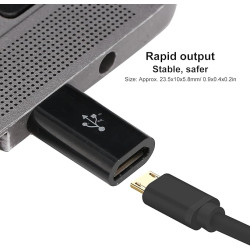 ADAPTADOR DE MICRO USB A HEMBRA A TIPOC MACHO