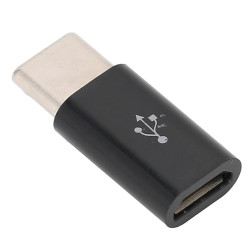 ADAPTADOR DE MICRO USB A HEMBRA A TIPO C MACHO 