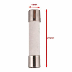 FUSIBLE CERAMICO 6X30MM INDICAR AMPERAJE 10-25-30A