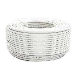 CABLE COAXIAL MINI DE 4mm DOBLE BLINDAJE