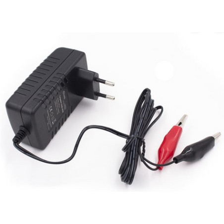 CARGADOR BATERIAS DE PLOMO 12V 1A
