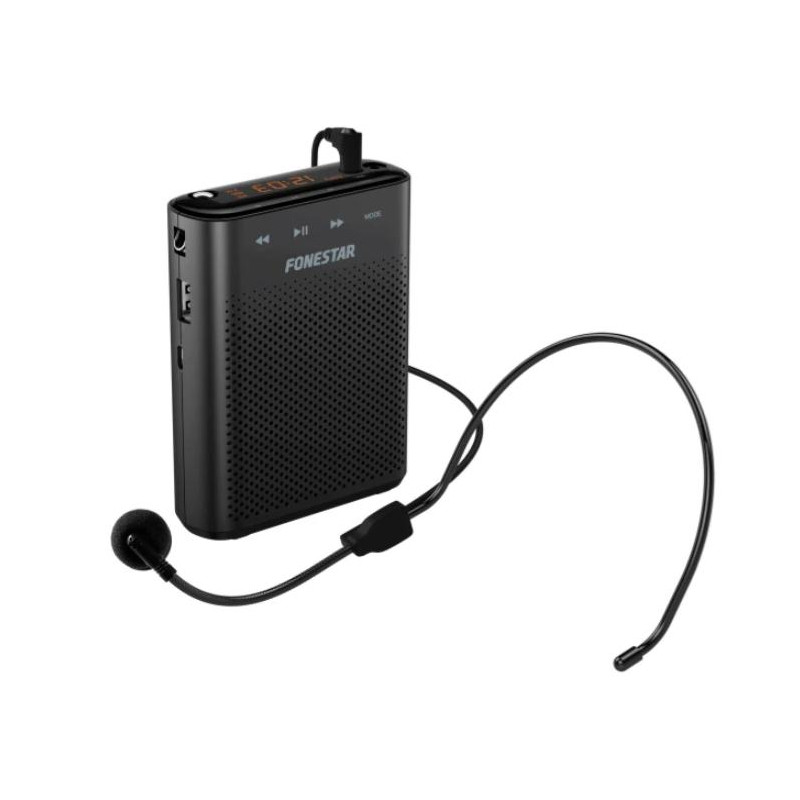 AMPLIFICADOR PORTATIL  CON BATERIA RECARGABLE