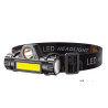 LINTERNA FRONTAL LED COB RECARGABLE USB